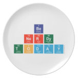 be 
 nerdy
 Today  Plates