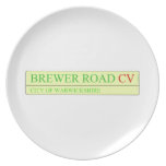 brewer road  Plates