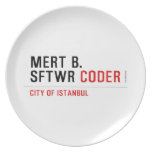 MERT B. SFTWR  Plates