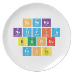 serena
 nativita
 buone
 feste  Plates