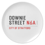 Downie Street  Plates