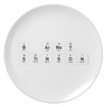 B arney
 Stinson  Plates