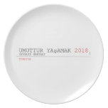 umuttur yaşamak  Plates