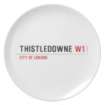 Thistledowne  Plates