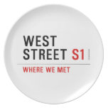 West Street  Plates