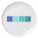 leslie  Plates
