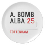 A. BOMB ALBA  Plates