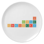 I
 love
 chemistry  Plates