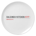 Dalginch Kitchen  Plates