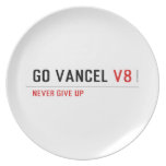 GO VANCEL  Plates