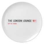 The London Lounge  Plates
