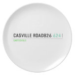 casville road826  Plates