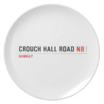Crouch Hall Road  Plates