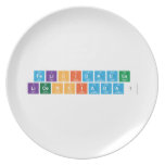 Felicidades
 licenciada!  Plates