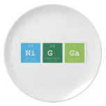 nigga  Plates