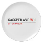 Cassper ave  Plates