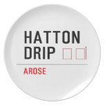 HATTON DRIP  Plates