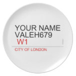 Your Name Valeh679    Plates