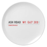 Ash road   Plates