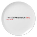 Twickenham Stadium  Plates