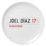 JOEL DÍAZ  Plates