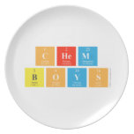 Chem
 Boys  Plates