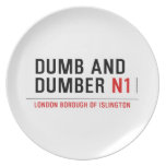 DUMB AND DUMBER  Plates