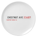  Chestnut Ave  Plates