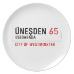 Üneşden  Plates
