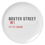 Boxter Street    Plates