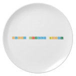 Happy Birthday Bonnie  Plates