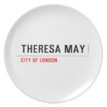 THERESA MAY  Plates