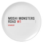Moshi Monsters Road  Plates