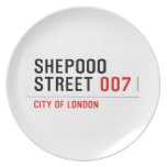 Shepooo Street  Plates