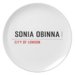 SONIA OBINNA  Plates
