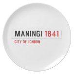 MANINGI  Plates