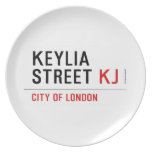 Keylia Street  Plates