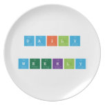 Daily
 
 WEEKLY  Plates