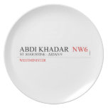 abdi khadar   Plates