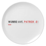 WUMBO AVE.  Plates
