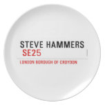 steve hammers   Plates