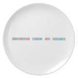 Periodic Table of Disney  Plates