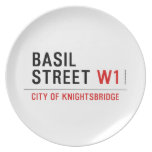 Basil Street  Plates