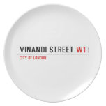 VINANDI STREET  Plates