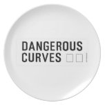 DANGEROUS  CURVES 😉  Plates