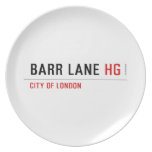 Barr Lane  Plates