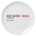 GiGi savge   Plates