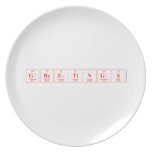Greetings  Plates