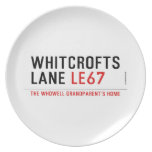 Whitcrofts Lane  Plates