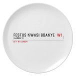 FESTUS KWASI BOAKYE   Plates